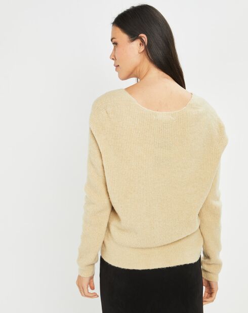 Cardigan Elsa avoine