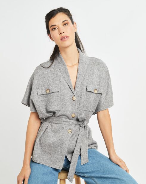 Gilet Roy gris