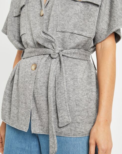 Gilet Roy gris