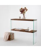 Console Venedik noyer - 90x80x30 cm