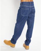 Jean large Harvester bleu moyen