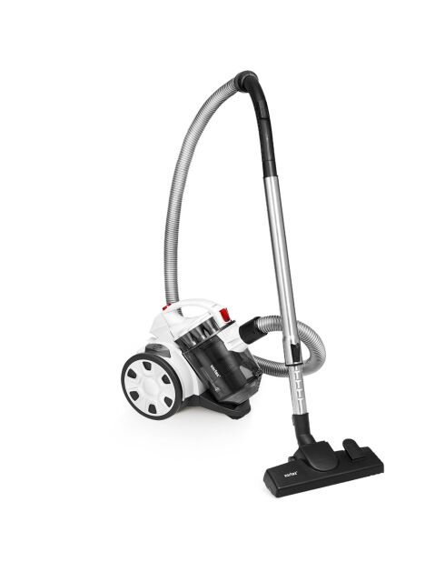 Aspirateur traineau sans sac avec brosse pour animaux blanc
