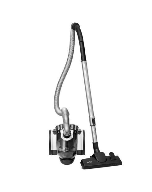 Aspirateur traineau sans sac avec brosse pour animaux blanc