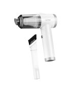 Aspirateur à main sans fil pliable avec éclairage LED  blanc