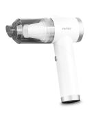 Aspirateur à main sans fil pliable avec éclairage LED  blanc