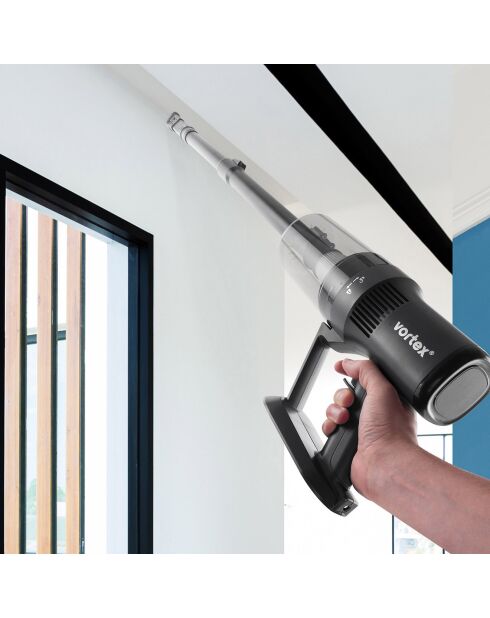 Aspirateur balai 2-en-1 sans fil  gris