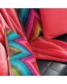 Plaid en Fausse Fourrure Tender Pompons malabar - 130x170 cm