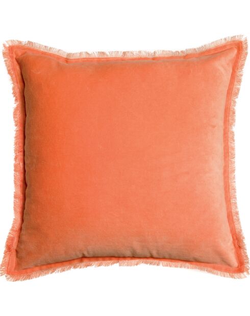 Coussin en Velours Fara goyave - 45x45 cm