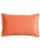Coussin en Velours Fara goyave - 30x50 cm