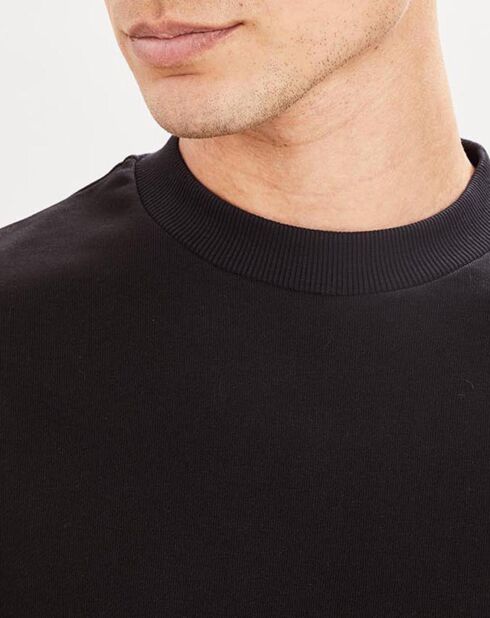 Sweat Urban en Coton organique molletonné noir