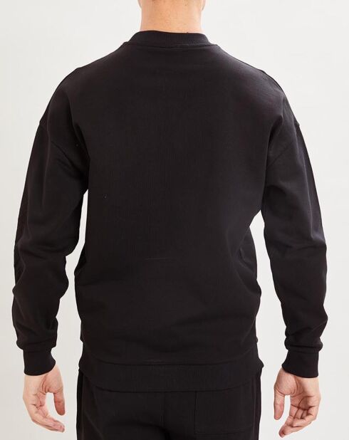 Sweat Urban en Coton organique molletonné noir