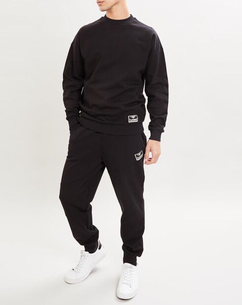 Sweat Urban en Coton organique molletonné noir