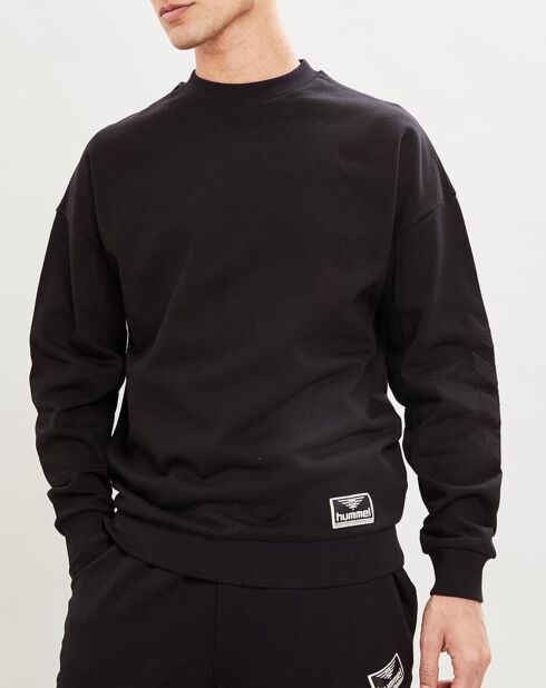 Sweat Urban en Coton organique molletonné noir