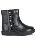 Boots en Cuir Hynde noires
