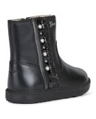 Boots en Cuir Hynde noires