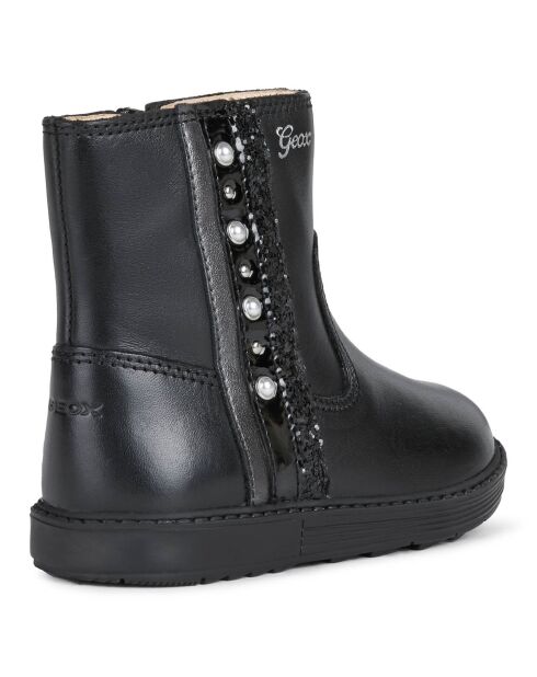 Boots en Cuir Hynde noires