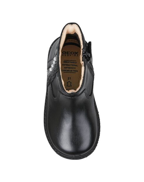Boots en Cuir Hynde noires