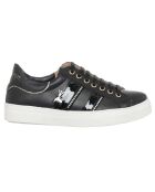 Sneakers en Cuir Vitello noires