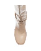 Bottes Mel beiges