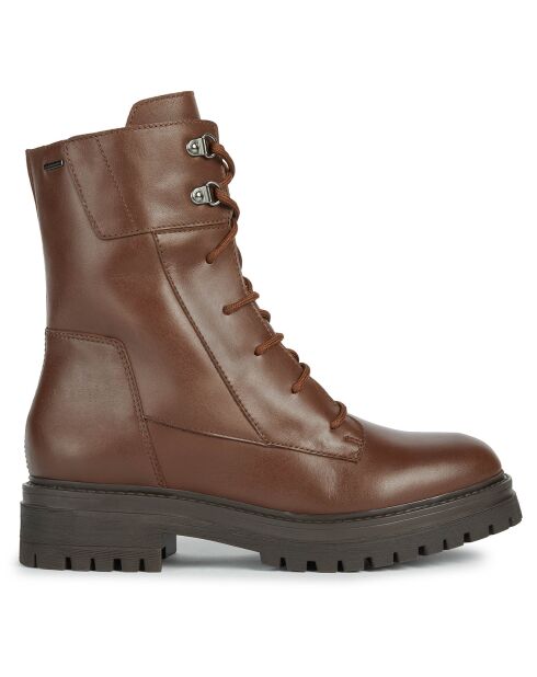 Boots en Cuir Iridea marron