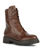 Boots en Cuir Iridea marron