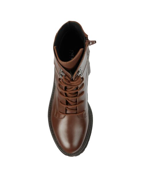 Boots en Cuir Iridea marron