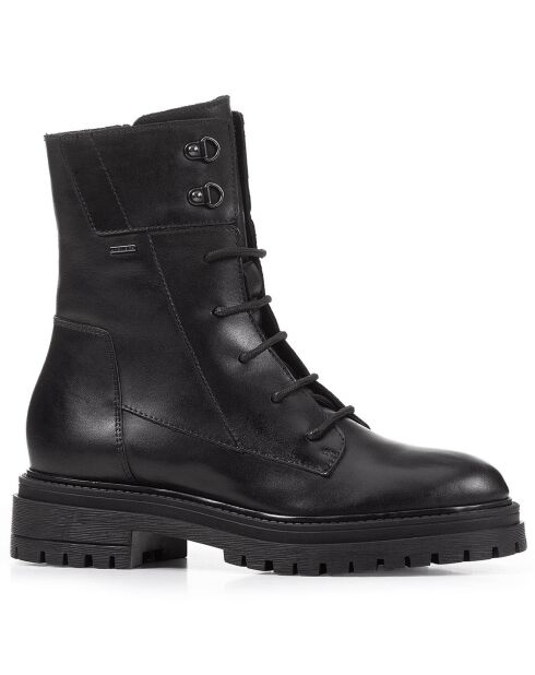 Boots en Cuir Iridea noires