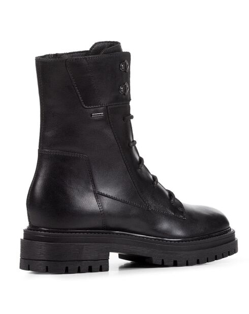 Boots en Cuir Iridea noires