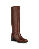 Bottes en Cuir Giulila marron