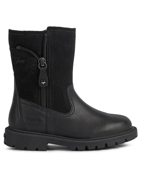 Boots en Cuir Shaylax noires