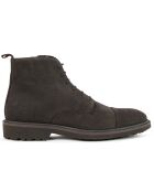 Boots en Velours de Cuir Cannaregio marron