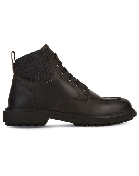 Boots en Cuir Faloria noires