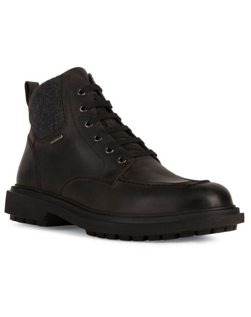 Boots en Cuir Faloria noires