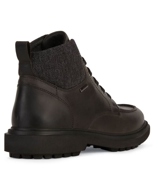 Boots en Cuir Faloria noires