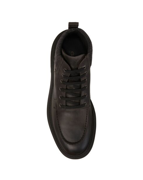 Boots en Cuir Faloria noires