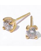 Magali Diamonds 0,4 kt geelgouden oorbellen