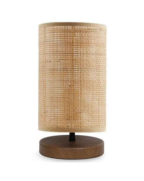 Lampe de table Ayd crème - D.15x24 cm
