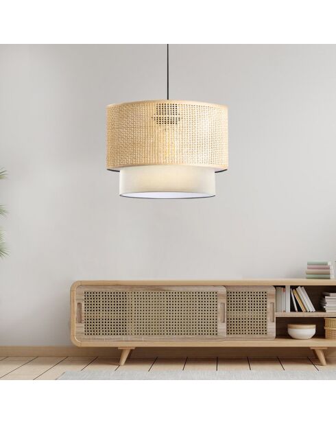 Suspension Ayd beige - 31x31x27 cm