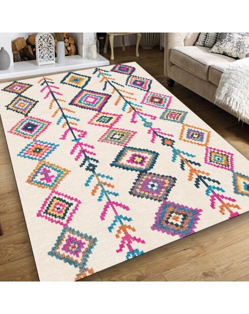 Tapis Raje multicolore