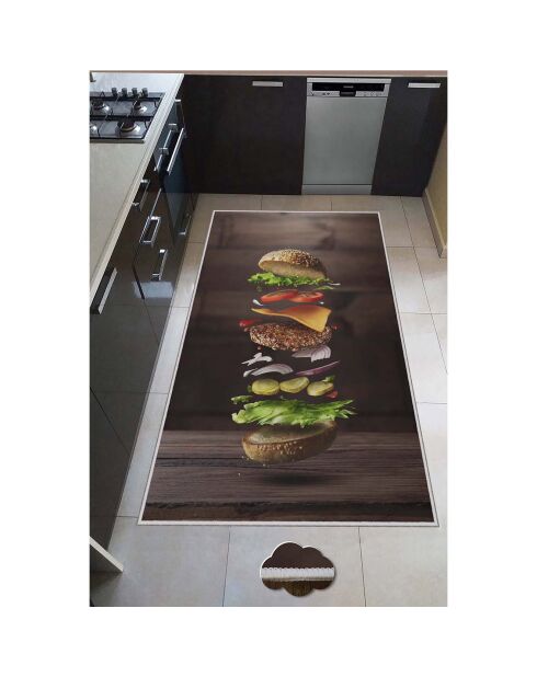 Tapis multicolore - 80x150 cm