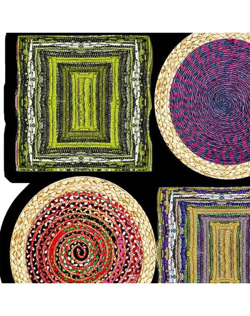 Tapis multicolore - 60x100 cm