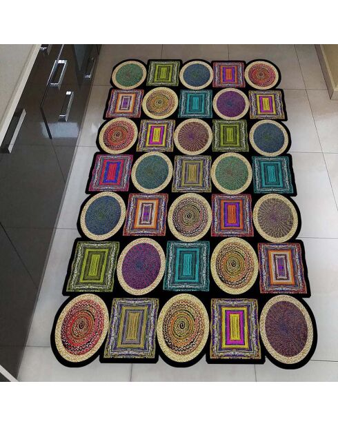 Tapis multicolore - 60x100 cm
