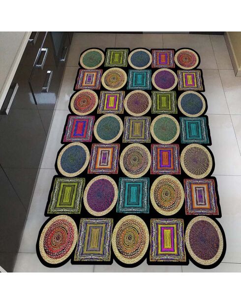 Tapis multicolore - 60x100 cm