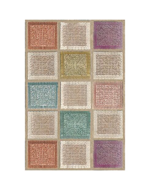 Tapis multicolore