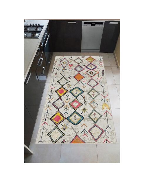 Tapis multicolore