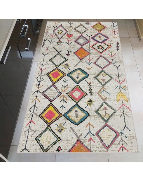 Tapis multicolore