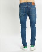 Jean Skinny Fit en Coton Bio mélangé bleu