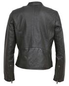 Chaqueta Cliona de piel negra