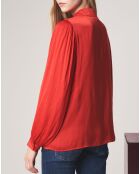 Chemise Droite Judy rouge