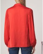 Chemise Droite Judy rouge